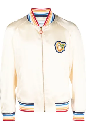 Casablanca Veste bomber à patch logo