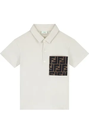 Fendi Polo en coton à motif Polo Pony