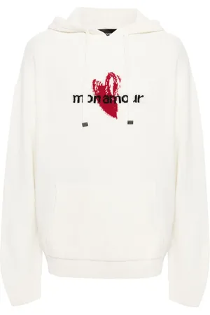 Emporio Armani X Mon Amour hoodie en maille intarsia