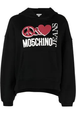 Moschino Hoodie oversize à logo imprimé