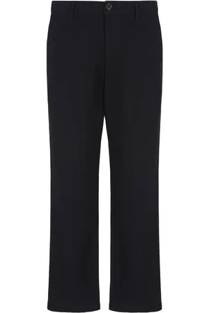 Armani Exchange Pantalon chino à patch logo