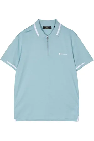Belstaff Polo en coton à logo imprimé