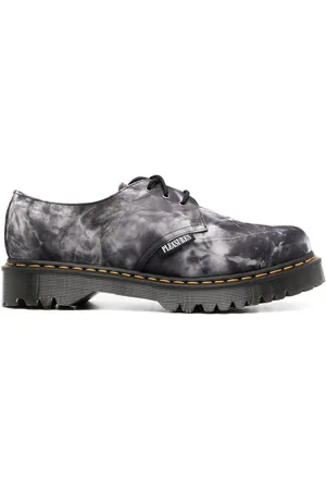 Dr. Martens X Pleasures derbies 1461 à imprimé tie dye