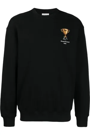 Maison Kitsuné Sweat en coton à broderies