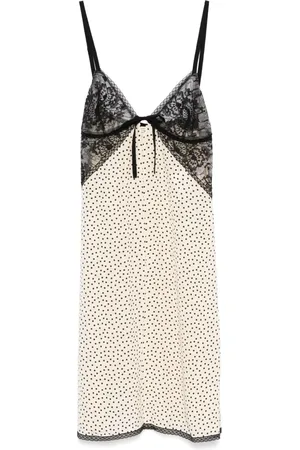 Alessandra Rich Robe courte à pois