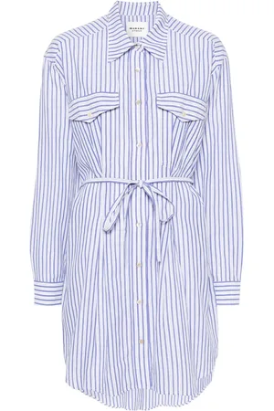 Marant Etoile Robe-chemise Liliane à rayures