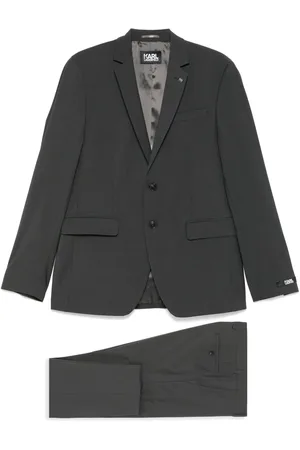 Karl Lagerfeld Costume à veste à simple boutonnage