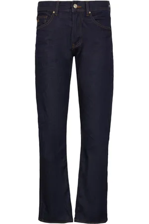 Armani Exchange Jean droit à patch logo