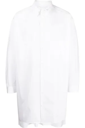 YOHJI YAMAMOTO Chemise en coton à empiècements