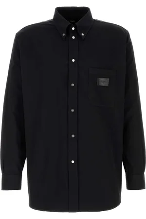 Fendi Chemise à patch logo