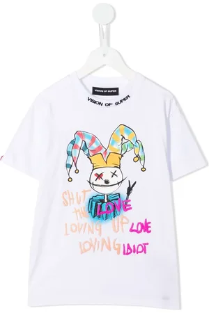Vision Of Super T-shirt à imprimé Baby Drawing Clown