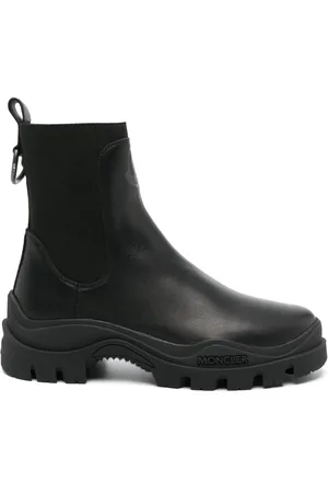 Moncler Bottines chelsea Larue à semelle crantée