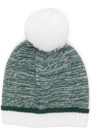 COLORICHIARI Bonnet à détail de pompon