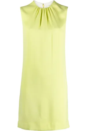 Lanvin Robe courte sans manches à col rond