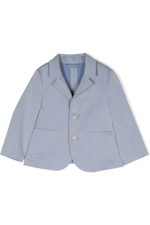 Emporio Armani Blazer à simple boutonnage