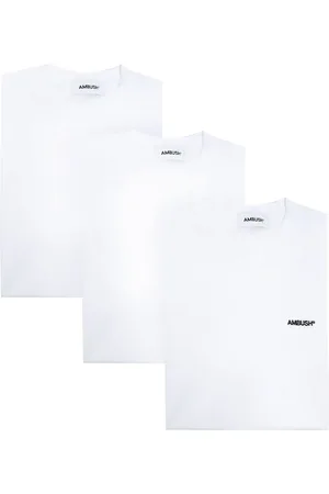 AMBUSH Lot de trois t-shirts à logo brodé