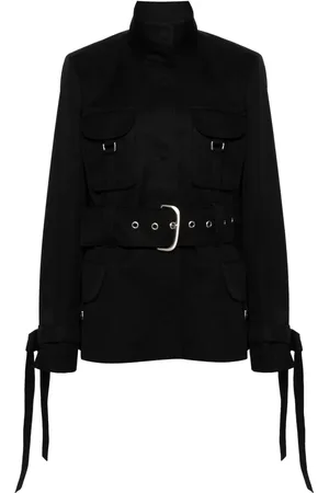 OFF-WHITE Veste Co Cargo à taille ceinturée