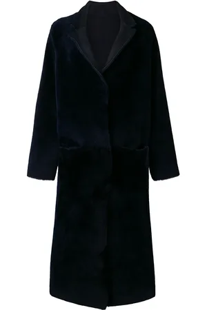 LISKA Manteau long réversible