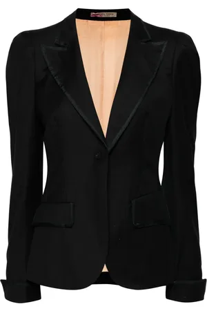 Bottega Veneta Blazer à simple boutonnage