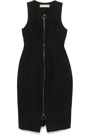 Marni Robe mi-longue en coton (années 2000)