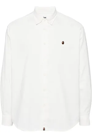 A Bathing Ape Chemise à logo brodé