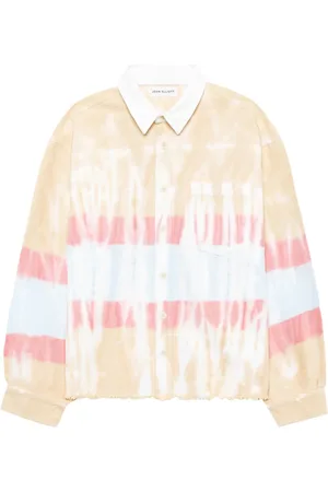 JOHN ELLIOTT Chemise Rugby Hemi à imprimé tie dye
