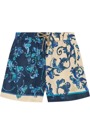 VERSACE Short à imprimé baroque