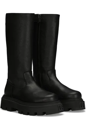 Dolce & Gabbana Bottes en cuir de veau