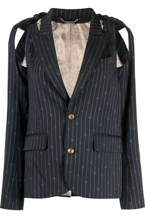 Charles Jeffrey Loverboy Blazer à fines rayures