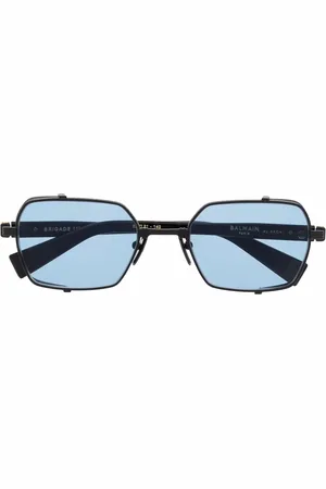 Balmain Lunettes de soleil Brigade III à monture carrée