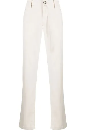 Jacob Cohen Pantalon en serge à coupe droite