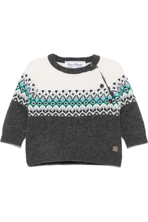 Tartine Et Chocolat Pull en maille Fair Isle