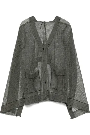 MASNADA Cardigan en maille ajouré