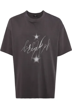 FIVE CM T-shirt en coton à motif étoile pailleté