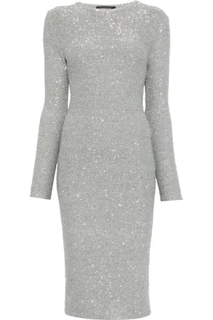 Fabiana Filippi Robe mi-longue à sequins