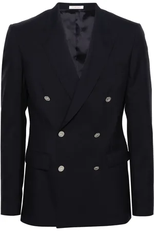 Fursac Blazer en laine à boutonnière croisée