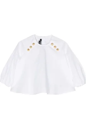 Balmain Blouse à boutons décoratifs
