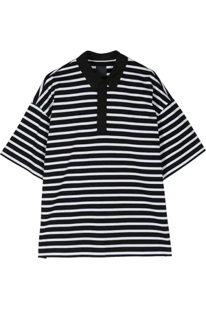 JUUN.J T-shirt en coton à rayures