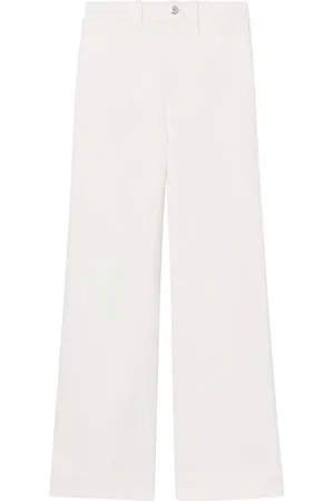 Proenza Schouler Pantalon ample court en serge