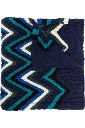 Missoni écharpe à motif zig-zag brodé