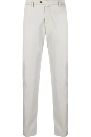 BRIGLIA Pantalon chino en coton à coupe slim