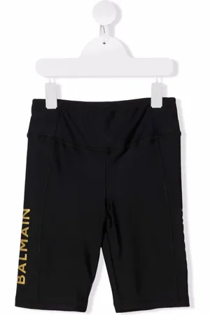 Balmain Short de cyclisme à logo imprimé