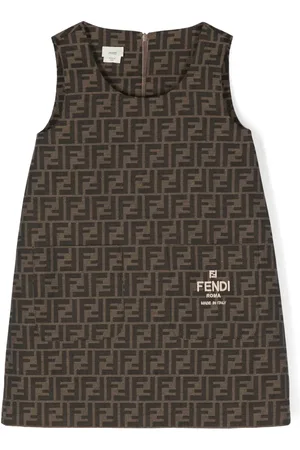 Fendi Robe à motif FF en jacquard