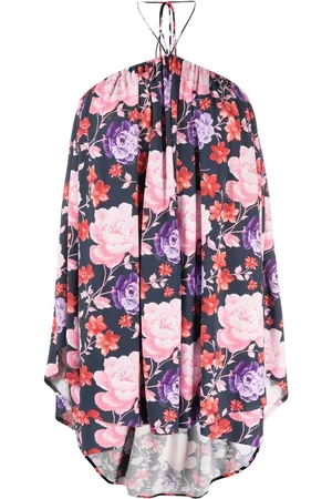 MAGDA BUTRYM Robe fleurie à dos-nu