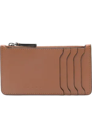 Marni Porte-cartes à logo embossé
