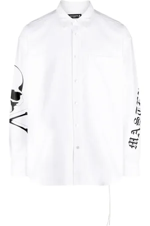 MASTERMIND JAPAN Chemise en coton à logo imprimé