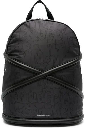 Alexander McQueen Sac à dos à logo imprimé