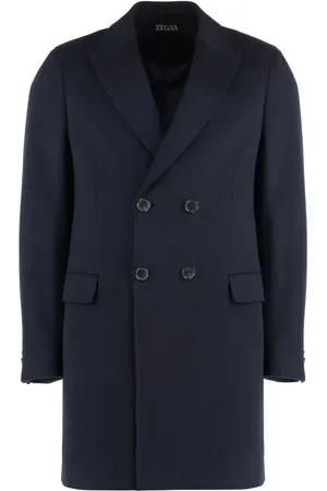 Ermenegildo Zegna Manteau à boutonnière croisée