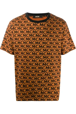 MCM T-shirt à motif monogrammé
