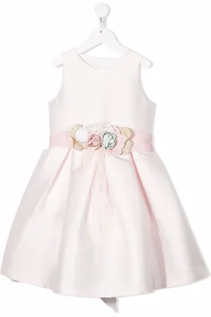 Mimilù Robe à fleurs appliquées